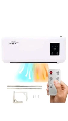 Stufa Elettrica da Parete Basso Consumo Caldo/Freddo Termoconvettore Max 2000W - Immagine 1 di 4