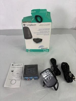 Logitech Audio Adapter for Bluetooth Streaming 880-000451 Black Color S-00144 - Image 1 of 4