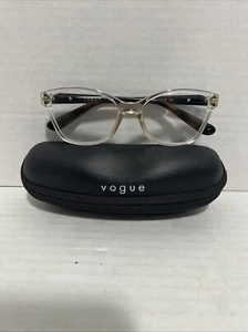 Monturas de gafas Vogue VO2998 marrón ojo de gato tortuga borde completo 52-16-140 - Imagen 1 de 2