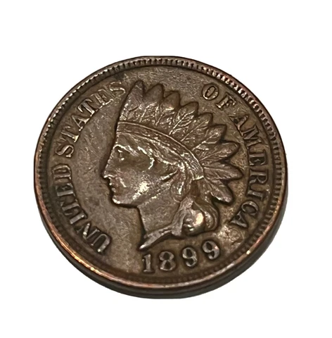 1899 Indian head cent Cover