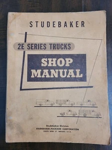 Camioneta STUDEBAKER 1956 2E taller manual camioneta estaca volteo carga bonito original 56 - Imagen 1 de 11