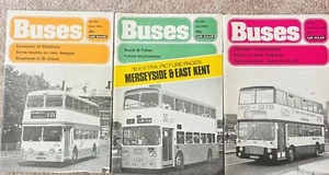 Buses Magazine Apr, Jul, Dec 1976 Vintage - Picture 1 of 10