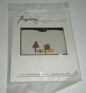 Vintage Imaginating Counted Cross Stitch Teacher Kit for Sweatshirt T-shirt 1050 - Picture 1 of 2