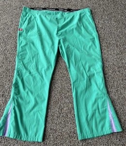 Women’s 2X Green Dickies Scrub Pants - Picture 1 of 2
