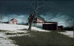 "THE FROST MOON"AP- BY ALEXANDER VOLKOV (LAST ONE AVAILABLE IN OUR INVENTORY) - Picture 1 of 1