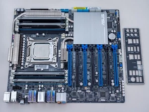 Asus P9X79-E WS LGA 2011 ATX Motherboard + Intel i7-4960X CPU + 16GB HyperX RAM - Picture 1 of 1
