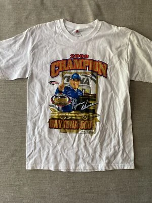 Camiseta Hanes Ryan Newman Nascar Racing Daytona 500 Champion Talla Mediana M Foto 1 de 4