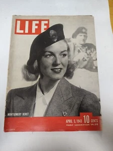 Life Magazine / April 5 1943 / Montgomery Beret / Henry Kaiser's Steel Empire - Picture 1 of 11