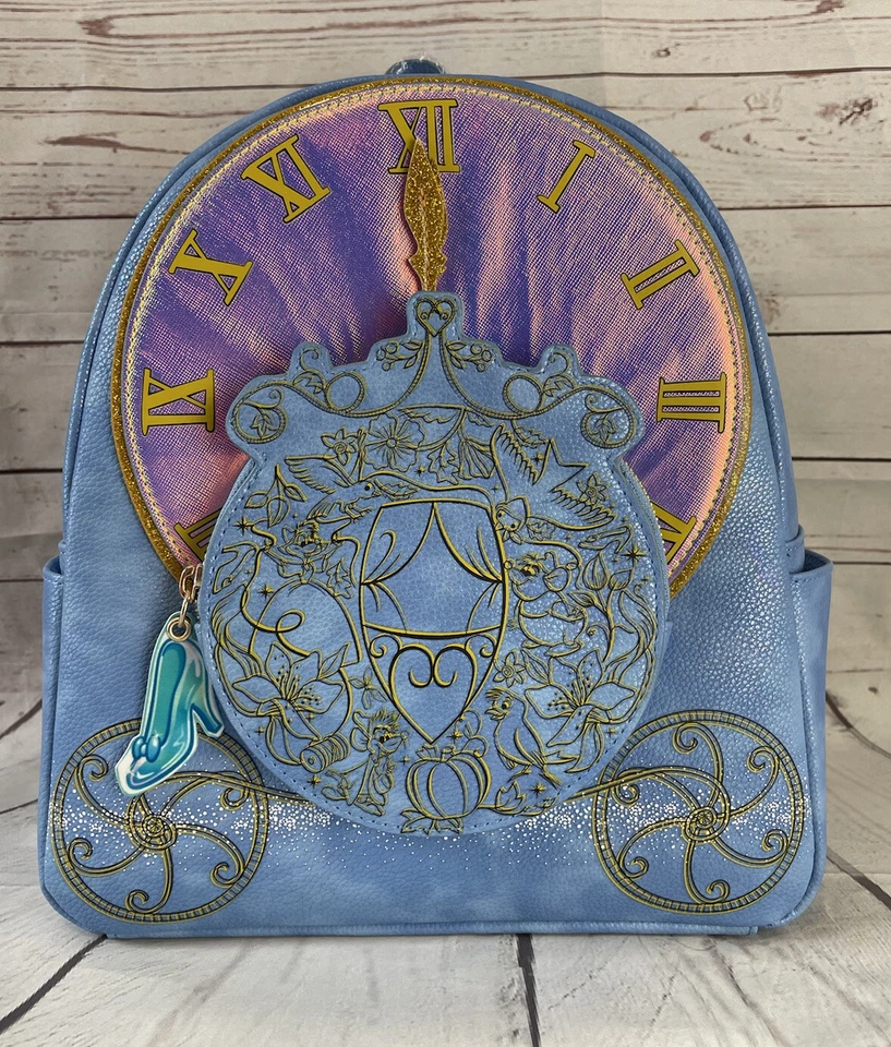 Danielle Nicole Disney Cinderella Carriage Mice Backpack in Hand