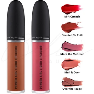 MAC Powder Kiss Long Lasting Moisture-Matte Liquid Lip Colour *CHOOSE SHADE* - Picture 1 of 5