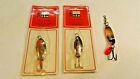 Vintage DAM Quick fishing lure x 2 and DAM Devil spoon - lot of 3