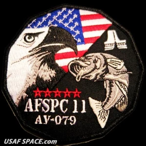 AFSPC-11 - ATLAS-V ULA SMC 5SLS 45 LCSS USAF ORIGINAL SATELLITE Launch PATCH - Picture 1 of 3