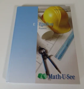 Math-U-See Epsilon Math Instruction Manual by Steven P. Demme, 2009 (Book Only) - Picture 1 of 3