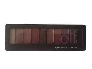 ELF Rose Gold Eyeshadow Pallette 10 Shades - Sunset..New - Picture 1 of 6