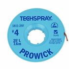 Techspray 1811-10F Pro Wick Blue #4 Braid - As