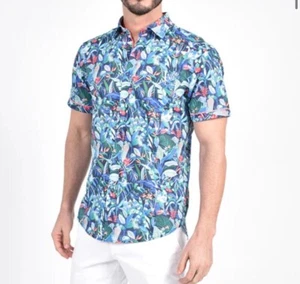 Eight X Brazilian Rain Forest Short Sleve Shirt - Picture 1 of 3