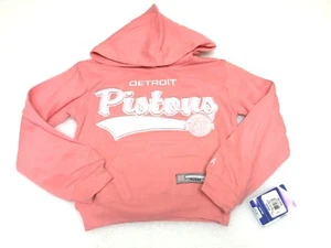 Detroit Pistons NBA Youth Girls Graphic Cotton Pullover Hoodie Sweatshirt - Picture 1 of 5