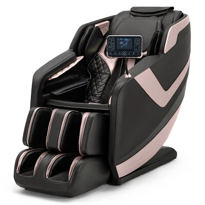 Full Body Zero Gravity Massage Chair Recline Dual Core S-Track Heat Foot Massage - Image 1 of 4