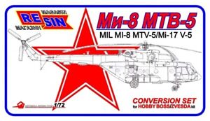 1/72 NeOmega #72105 - Zestaw do konwersji Mi-8 MTV-5/Mi-17 V-5 do Zvezda, Hobby Boss