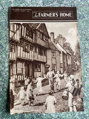 The Farmer's Home Magazine 1937 August 17 Button Making Strange Field Names - Image 1 of 3