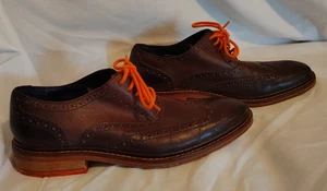 Cole Haan C11757 Colton Braun Leder Oxford Budapester Elegant Schuhe Herren Größe 8,5M - Bild 1 von 13