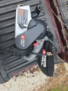 PORTER CABLE MODEL 352VS VARIABLE SPEED 3 X 21 BELT SANDER SEE PHOTO DESCRIPTION - Picture 1 of 20