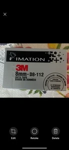 Imation D8-112 Data Recording Digital Cassette Tape 8MM - Afbeelding 1 van 2