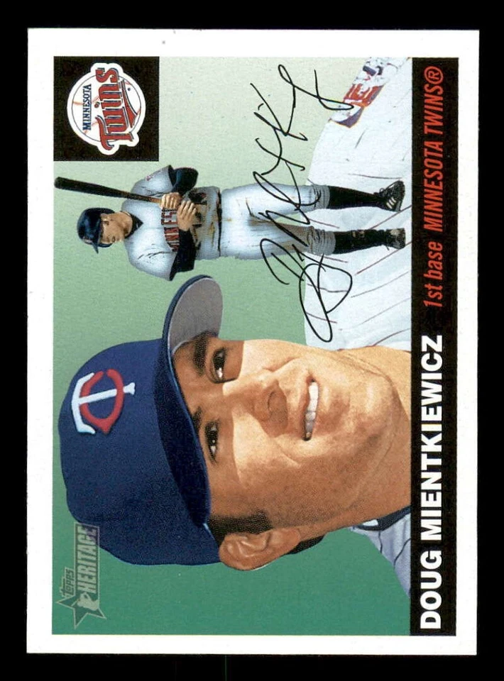 2004 Topps Heritage Baseball (Base) Cards Singles #201-397: (You Pick) - Image 1 of 1