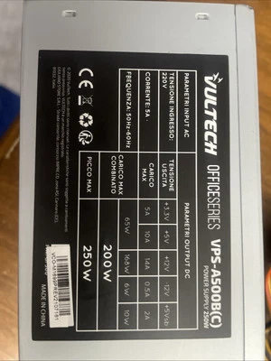 alimentatore pc Da 250Watt - Immagine 1 di 4