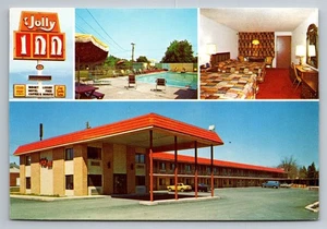 Vintage Jolly Inn Motel Sandusky Ohio fotochrome Postkarte - Bild 1 von 2