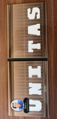 2007 TOPPS TRIPLE THREADS Johnny Unitas 12/27 Sepia BOOKLET JERSEY RELIC Read - Image 1 of 4