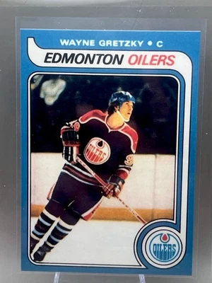 Tarjeta de novedad 1979 OPC O-PEE-CHEE Wayne Gretzky #18!!️¡Como nueva!!️🔥- Edmonton Oilers Foto 1 de 4
