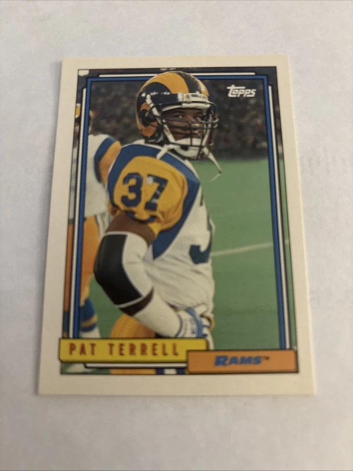 1992 Topps Pat Terrell Los Angeles Rams #465 Notre Dame Irish - Image 1 of 1