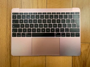 Apple MacBook A1534 Retina 12“ Handauflage Ende 2018, UK Tastatur, Roségold, Lesen! - Bild 1 von 8