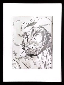 Original art, drawing inspired by the character "Logan" Wolverine made in pencil - Picture 1 of 3