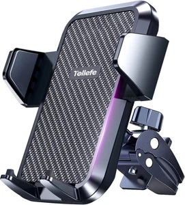 Car Phone Mount Holder Hands-Free Thick Case Friendly for iPhone Samsung Android - Picture 1 of 9