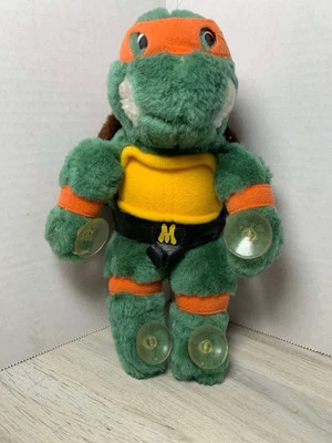 1988 Michelangelo Teenage Mutant Ninja Turtles Plush Playmates Window Cling - Image 1 of 4