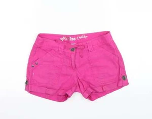 Cherokee Girls Pink Polyester Blend Chino Shorts Size 10 Years Reg - Picture 1 of 12
