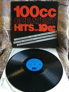 10CC VINYL 100cc greatest hits of 10CC LP UK 1st Press 1975 DONNA rubber bullets - Picture 1 of 12