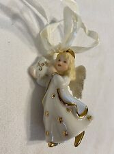 New ListingVintage Lenox Porcelain Angel Christmas Ornament No Box
