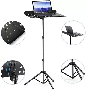 Heavy Duty Metal Adjustable Tripod Sheet Music Stand Holder Folding Conductor DE - Picture 1 of 14