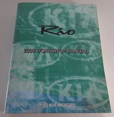 Manual De Taller Kia Rio Tipo DC Año 1999 - 2005 - Imagen 1 de 4