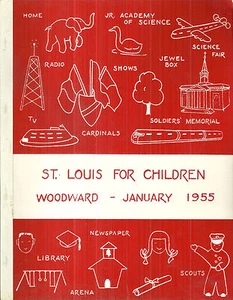 1955 Book St. Louis for Children Woodward School - Imagen 1 de 1