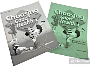 Abeka Choosing Good Health 6th Test Quiz Worksheet Answer Key TE Homeschool VGC - Imagen 1 de 4
