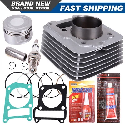 Kit de extremidade superior anel de pistão cilindro para Yamaha TTR 125 TTR125 TTR-125 2000-05 - Imagem 1 de 4