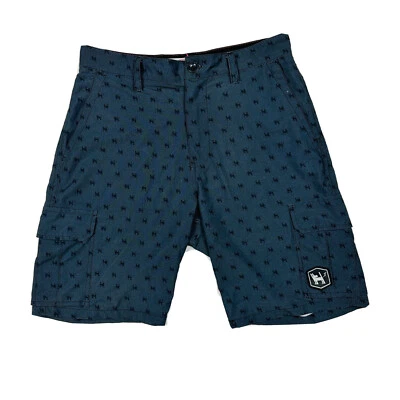 Pantalones Cortos de Carga Mambo 100 Por ciento Para Hombres Bolsillos Talla 30 Gris Ropa de Surf Foto 1 de 4