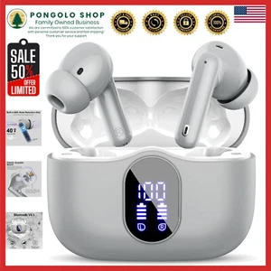 Wireless In-Ear Headphones with 36H Playtime, Touch Controls & Sweat Resistance - Picture 1 of 9