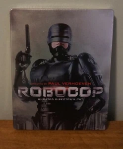 New! RoboCop Limited Edition Metal Pak Blu-ray Unrated Director's Cut - Picture 1 of 3