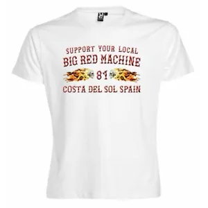 49 Hells Angels Flamed Sculls Blanca Soporte81 Costa del Sol - Imagen 1 de 3