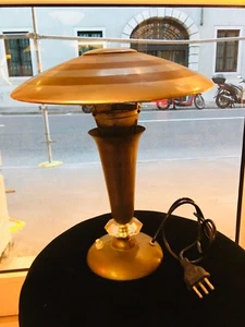 Table Lamp 50s Copper Brass Italian Design Table Lamp - Picture 1 of 10